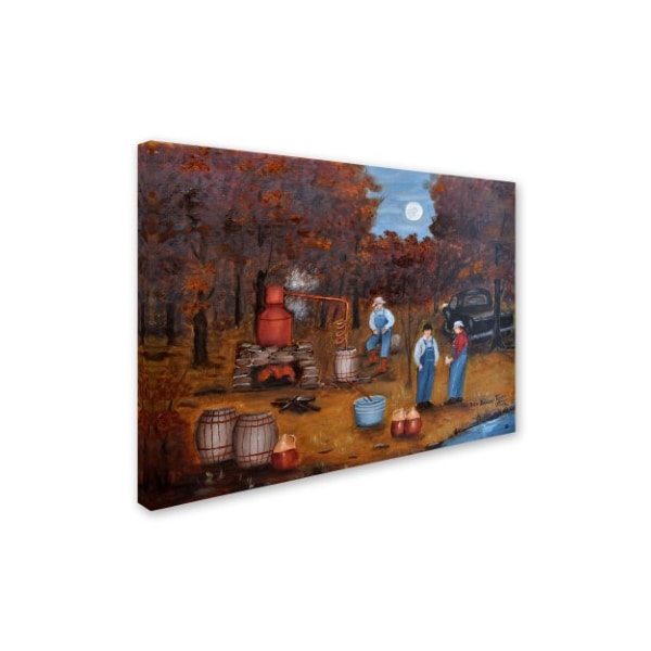 Arie Reinhardt Taylor 'The Moonshiners 10' Canvas Art,14x19
